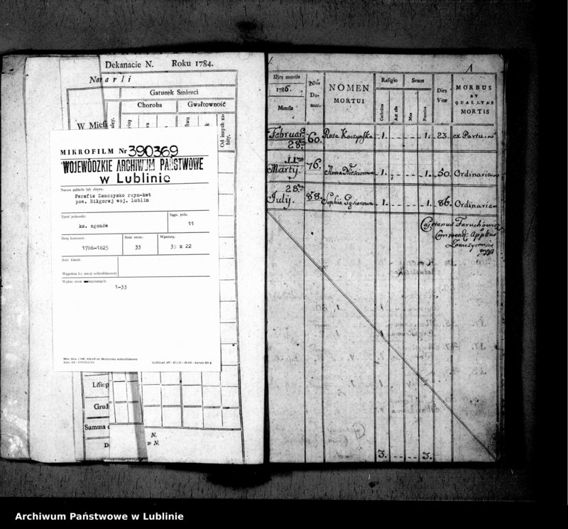 Obraz 3 z jednostki "Liber copulatorum pro villa Hucisko [czyli Susiec]"