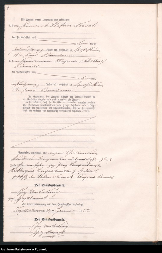 Obraz 7 z jednostki "Księga małżeństw"