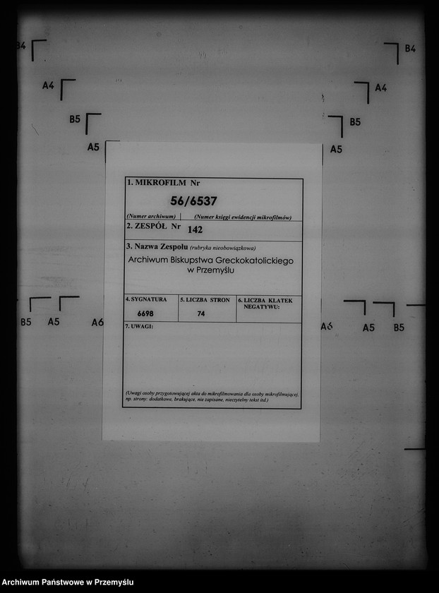 Obraz 2 z jednostki "[Kopie ksiąg metrykalnych parafii Trzcianiec (dekanat Bircza)]"