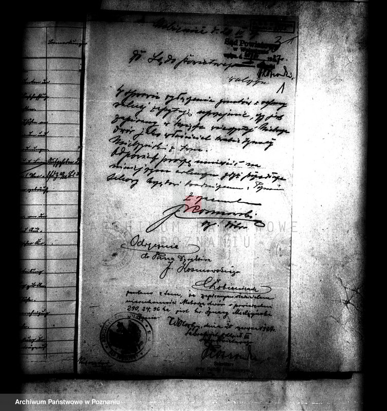 image.from.unit.number "Majątek Chobienice powiatu wolsztyńskiego wyłączenie z art. 4 i 5 ustawy o reformie rolnej Ignacy Mielżyński"