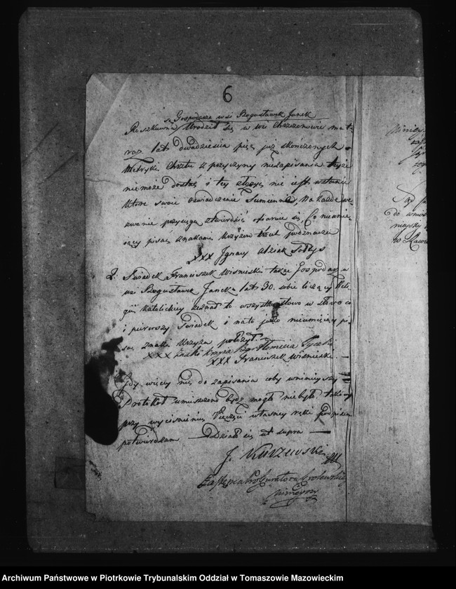 Obraz 10 z jednostki "[Dowody do akt małżeństw]"