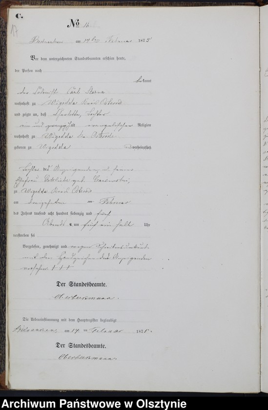 image.from.unit.number "Sterbe-Neben-Register Nr 1 - 110"