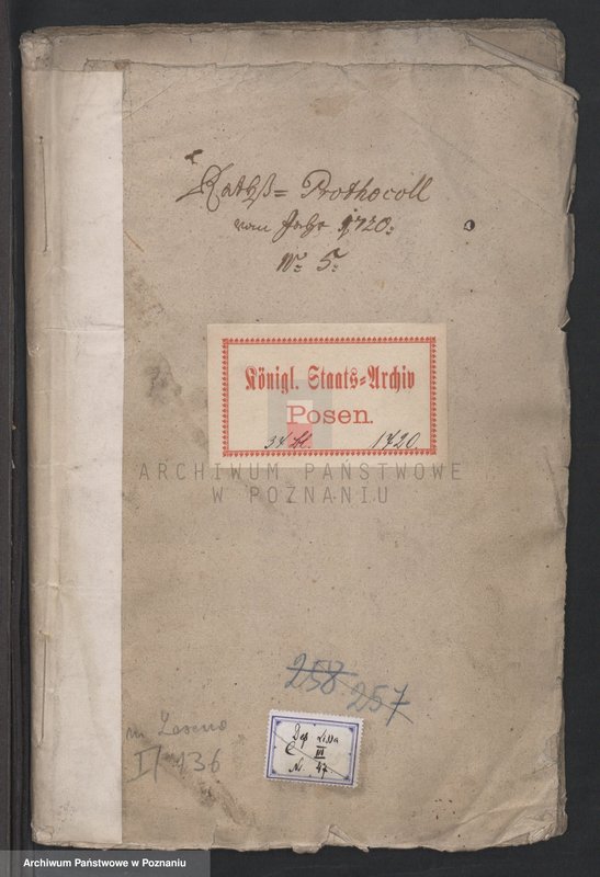 image.from.unit.number "Ratsprotokoll; język niemiecki"