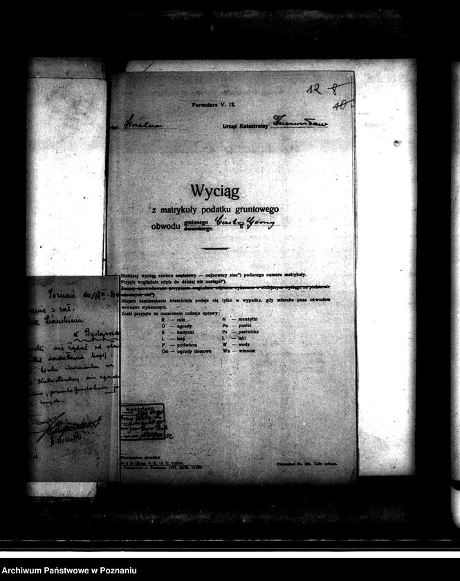 Obraz 16 z jednostki "Majątek Żegotki powiatu mogileńskiego wyłączenie z art. 4 i 5 ustawy o wykonaniu reformy rolnej Maria Skrzydlewska"