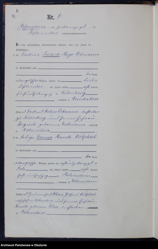 image.from.unit.number "Heiraths-Neben-Register Nr 1 - 10"