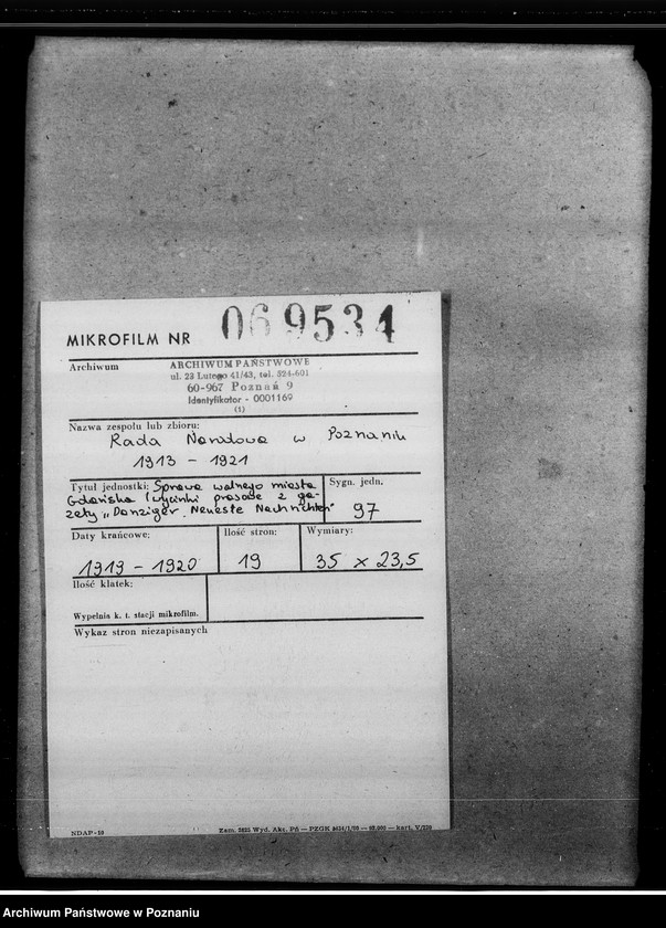 Obraz 2 z jednostki "Sprawa wolnego miasta Gdańska [wycinki prasowe z gazety "Danziger Neueste Nachrichten"]"