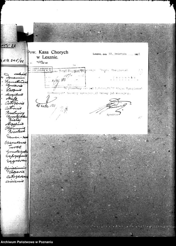 Obraz 14 z jednostki "Organ ubezpieczeń społeczych gazetka - korespondencja"