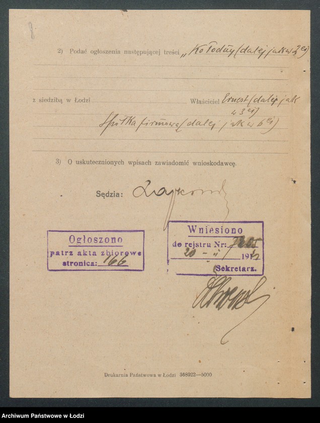 Obraz 10 z jednostki "Kołodny i Hentschke – handel drzewem i węglem"