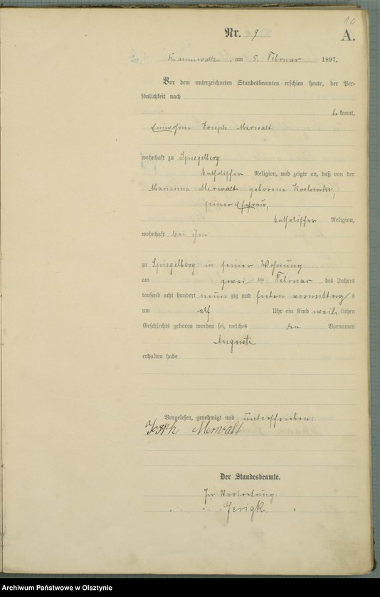 image.from.unit.number "Geburts-Haupt-Register Nr 1 - 103"
