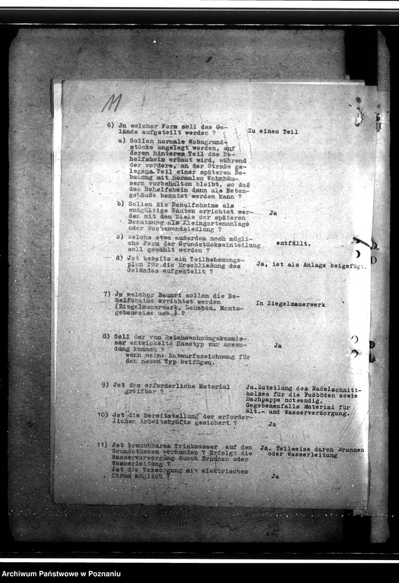 Obraz 15 z jednostki "Bau von Behelfsheimen im Kreise Gnesen (Gniezno)"