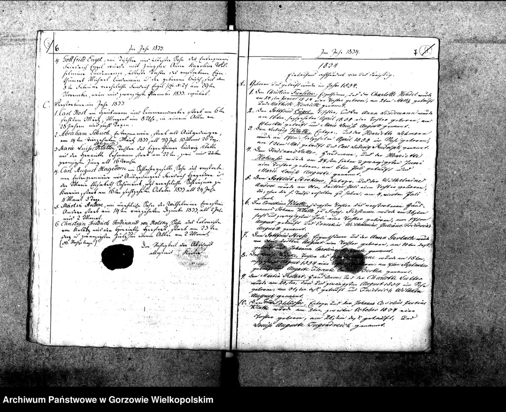 image.from.unit.number "Duplikate der Kirchenbücher von Giesenaue (Jeżyki)"