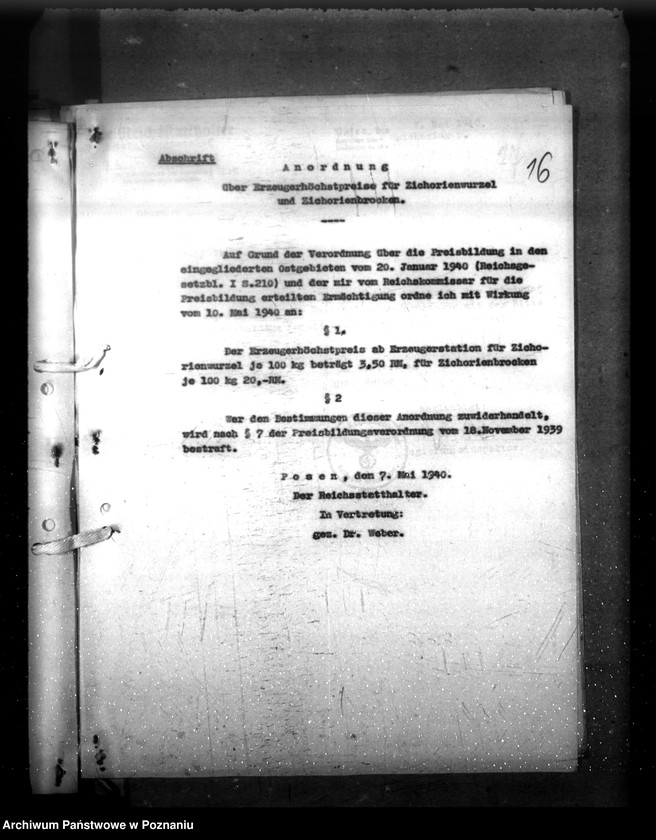 Obraz 20 z jednostki "Verordnungsblatt Nr. 24"