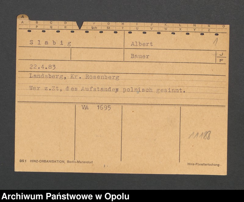 image.from.unit.number "[Slabig Albert, ur. 22.4.1883, zam. Lansberg]"