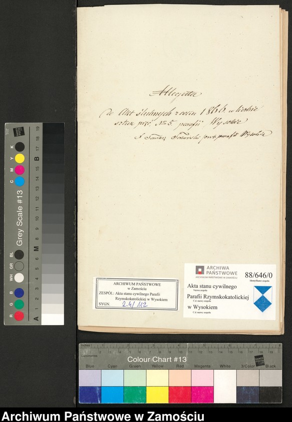 image.from.unit.number "Alegaty do ksiąg urodzeń, małżeństw i zgonów z lat 1866 – 1870"