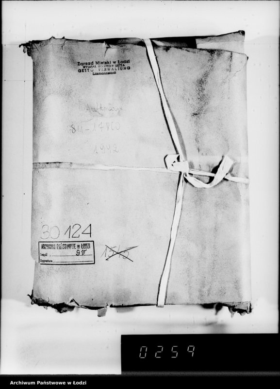 Obraz 4 z jednostki "Aufträge, [Lieferscheinen und Rechnungen] 17811-17860 [Dostawa żywności do Getta]"