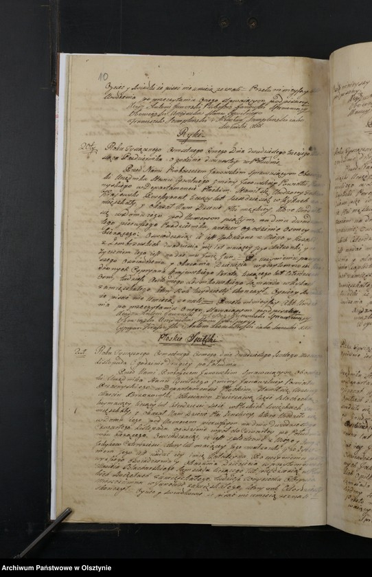 image.from.unit.number "Unicat. Akta Urodzenia Gminy Janowskiey w Departamencie Płockim, Powiecie Przasnyskim od Dnia 1-go Miesiąca Maja 1808/9 Spisane"