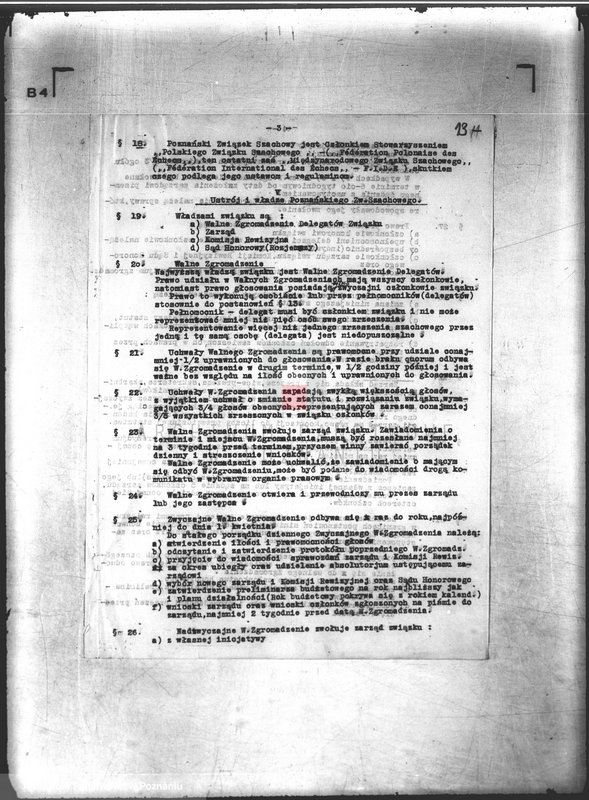 Obraz 17 z jednostki "/Poznański Związek Okręgowy Szachowy/"