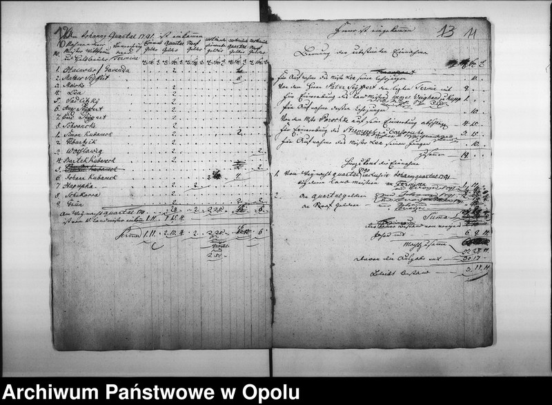 Obraz 11 z jednostki "Acta betreffend die Schneider-Zunft zu Oppeln Vol. I"