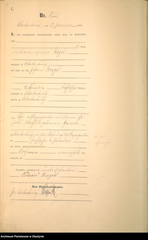 image.from.unit.number "Sterbe-Haupt-Register Nr 1 - 134"