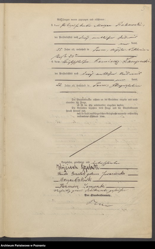 Obraz 7 z jednostki "Księga miejscowa małżeństw tom IV[Rejestr główny małżeństw]"