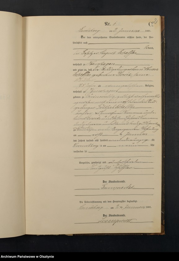 image.from.unit.number "Sterbe-Neben-Register Nr 1 - 69"