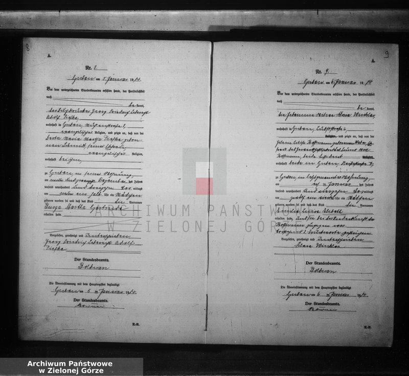 image.from.unit.number "Geburts-Neben-Register, Vol. I No 1 bis 271"