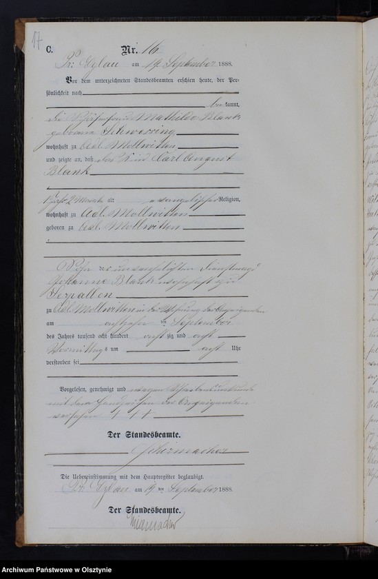 image.from.unit.number "Sterbe-Neben-Register Nr 1 - 22"