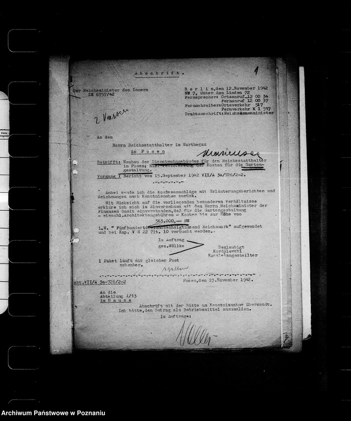 Obraz 5 z jednostki "Fundusze budowlane dla namiestnika"