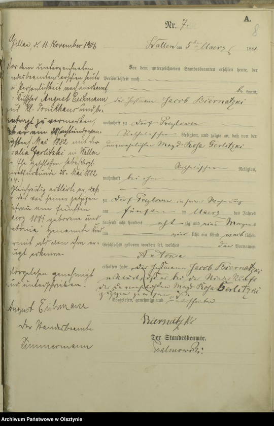 image.from.unit.number "Geburts-Haupt-Register Nr 1 - 41 i 1 - 53"