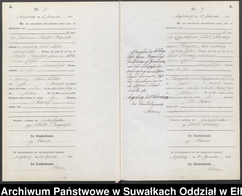 image.from.unit.number "Geburts-Neben-Register des Preussischen Standes-Amtes Angerburg Kreis Angerburg"