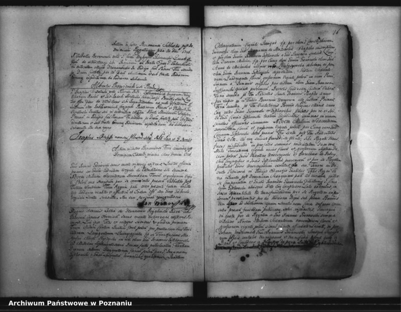 Obraz 20 z jednostki "Inscriptiones, resignationes [protocollon]"