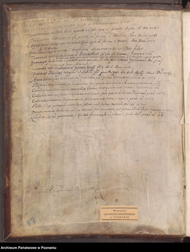 Obraz 4 z jednostki "Liber obligationum, decretorum, quietationum, contractuum. Acta civitatis Posnaniensis."