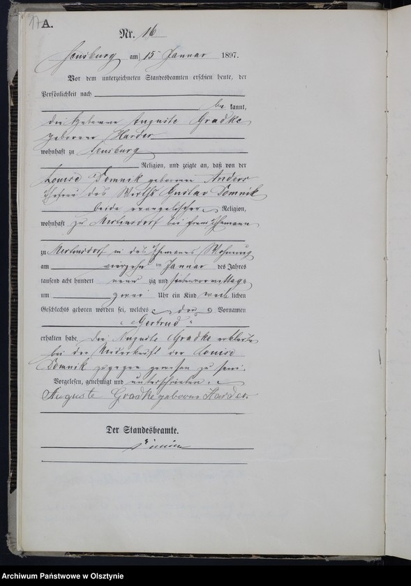 image.from.unit.number "Geburts-Haupt-Register Nr 1 - 321"