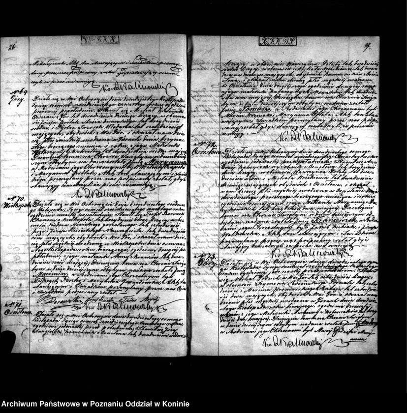 Obraz 16 z jednostki "Księga urodzeń, małżeństw i zgonów"