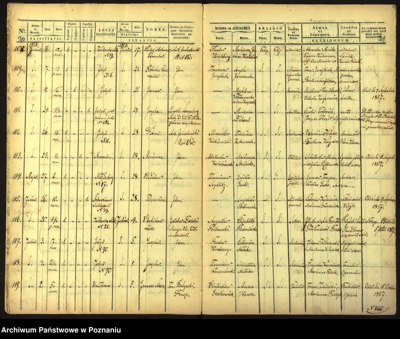 Obraz 13 z jednostki "Księga urodzin"