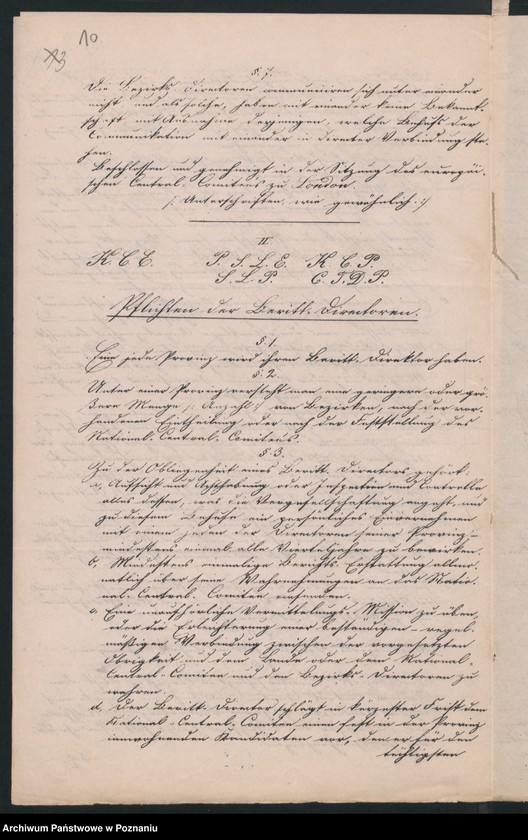 Obraz 13 z jednostki "Lose Papiere betreffend die revolutionäre Bewegung der Polen."