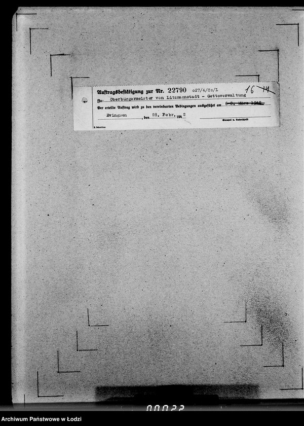 Obraz 20 z jednostki "339 Filztiefel R.[Korespondencja i zamówienia]"