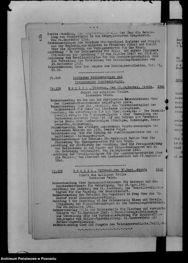 Obraz 13 z jednostki "Runderlasse betr. Wirtschaftsaufbau zwecks Festigung des Deutschtums"