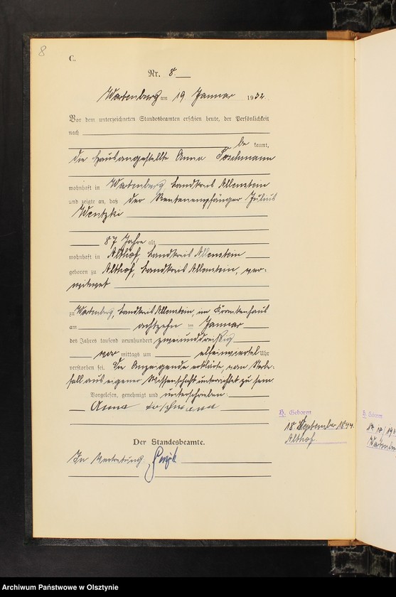 image.from.unit.number "Sterbe-Haupt-Register Nr 1 - 98"