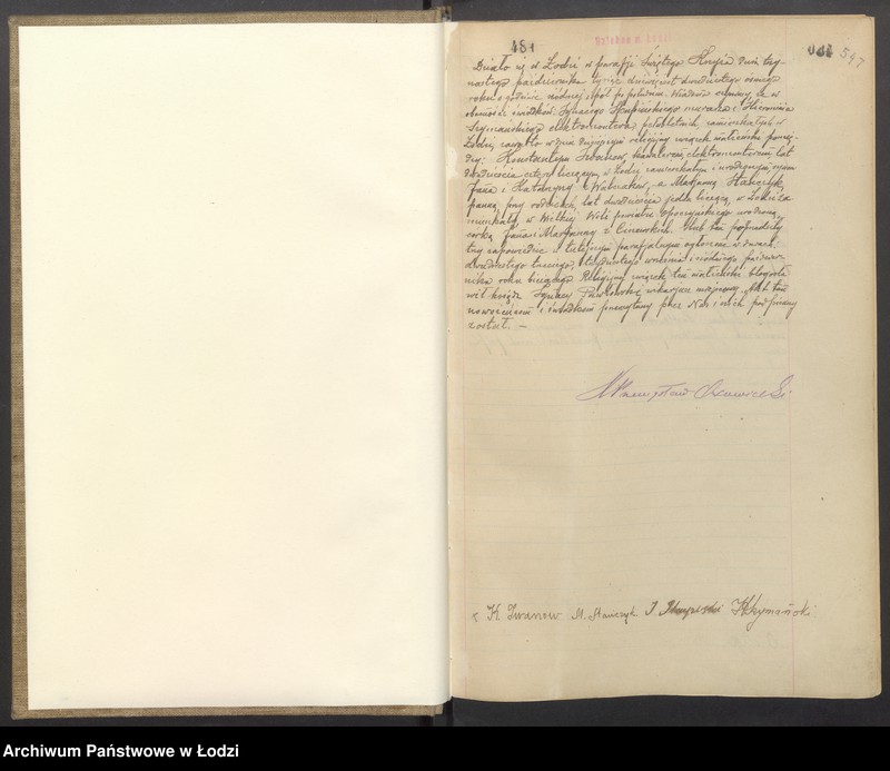 Obraz 3 z jednostki "Akta małżeństw od numeru 481 do numeru 671"