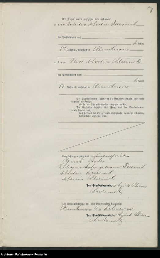 Obraz 11 z jednostki "Heirats-Neben-Register"