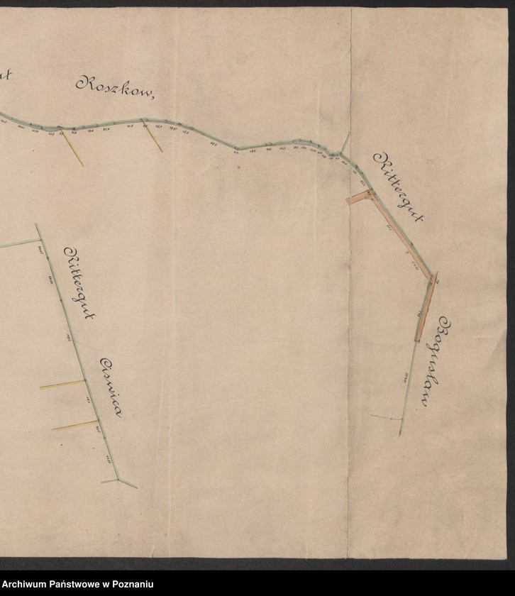 image.from.unit.number "Kartenauszug aus der Roszkow - Boguslaw - Ciswica - Siedlemin Grenze gemäss Grenzanerkennungsverhandlung von 24 Mai 1894.[Granice: Roszków - Siedlemin, Bogusław Siedlemin, Ciświca - Siedlemin.]"