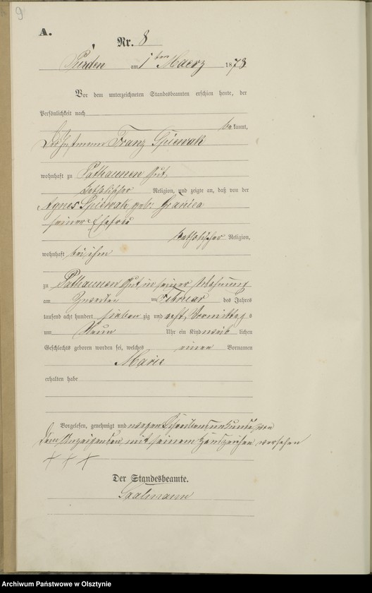 image.from.unit.number "Geburts-Haupt-Register Nr 1 - 65"