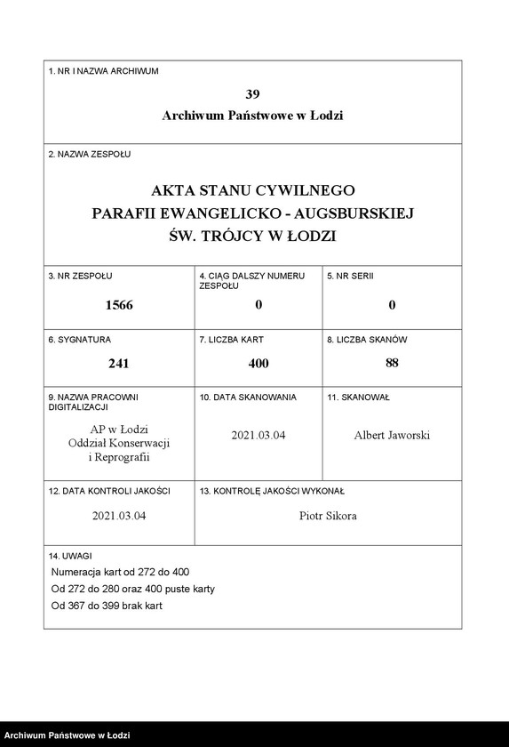 Obraz 1 z jednostki "Akta zgonów"