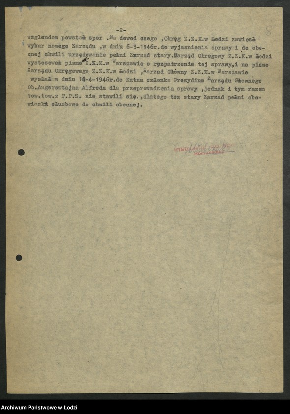 Obraz 9 z jednostki "Sprawozdania instruktorów [Wydziału] z wyjazdów w teren"