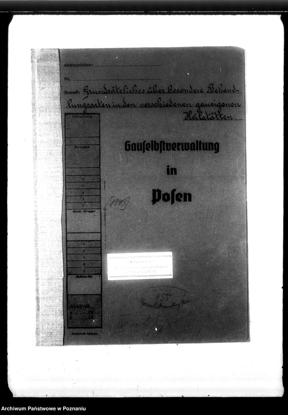 Obraz 4 z jednostki "Grundsätzliches über besondere Behandlungsarten in den Verschiedenen gauegenen Heilstätten."
