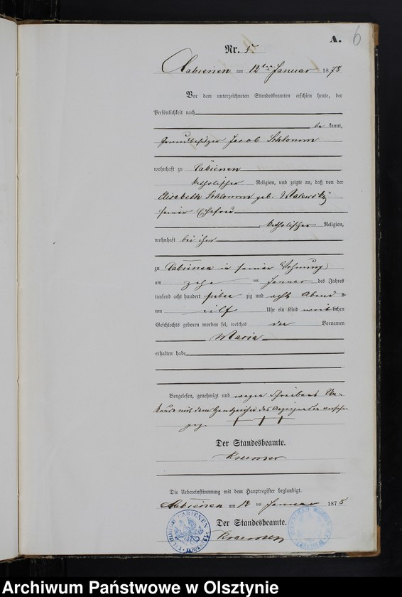 image.from.unit.number "Geburts-Neben-Register Nr 1 - 60"