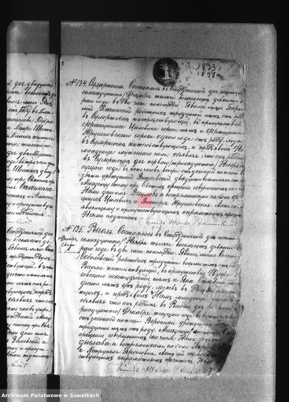 image.from.unit.number "[Akta urodzeń wyznania rzymskokatolickiego parafii w Studzienicznej z lat 1892-1898]"