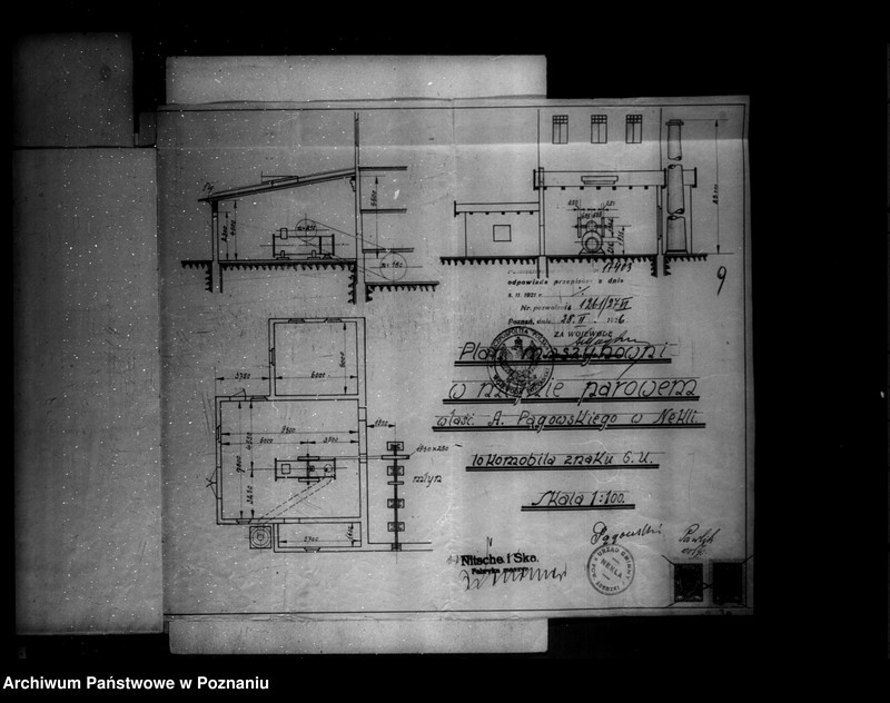 Obraz 13 z jednostki "Młyn parowy w Nekli powiat średzki własność Pągowskiego nr woj. 5942"