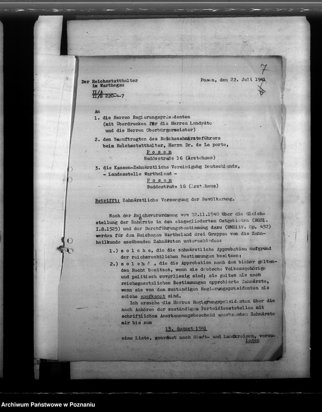 Obraz 11 z jednostki "Berufsübung polnischer Dentisten"